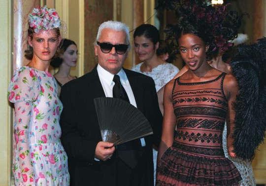 Những khoảnh khắc đáng nhớ của bố già thời trang Karl Lagerfeld - Ảnh 5.