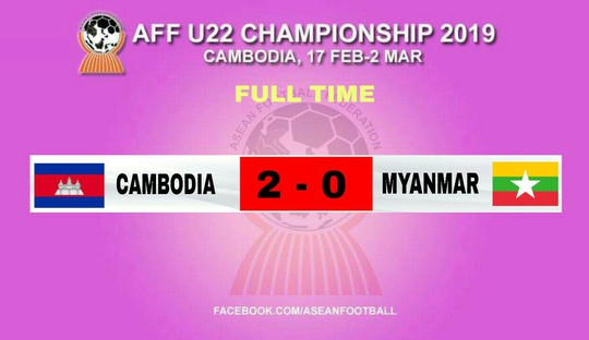 U22 Campuchia vÃ o bÃ¡n káº¿t, HLV Myanmar bá» há»c trÃ² vá» sá»m - áº¢nh 2.