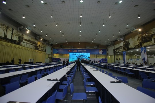 Trung tâm báo chí quốc tế hội nghị thượng đỉnh Mỹ-Triều hoạt động 24/24 giờ - Ảnh 16.