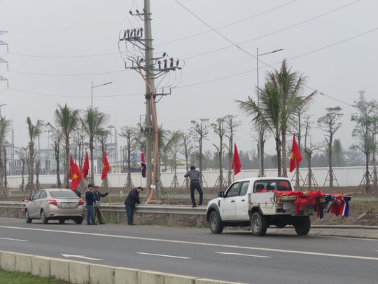 Hải Phòng: Chạy nước rút trang hoàng đô thị chào đón Đoàn Triều Tiên tới thăm - Ảnh 4.