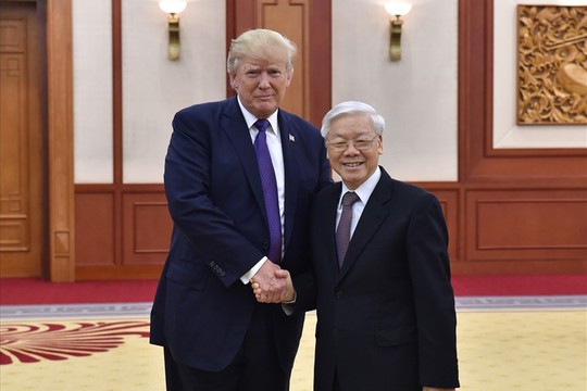 Hôm nay 27-2, Tổng thống Donald Trump gặp lãnh đạo Việt Nam - Ảnh 1.