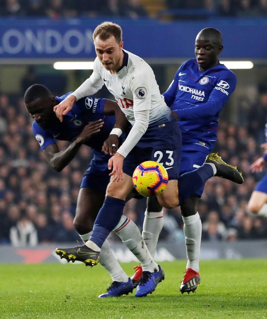 Thủ thành Kepa dự bị, Chelsea thắng hoàn hảo Tottenham - Ảnh 4.