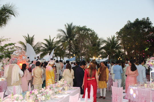 Lộng lẫy lễ cưới chính thức của tỉ phú Ấn Độ tại Phú Quốc - Ảnh 18.