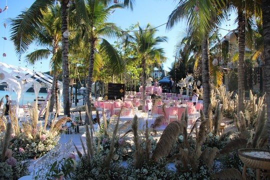 Lộng lẫy lễ cưới chính thức của tỉ phú Ấn Độ tại Phú Quốc - Ảnh 10.