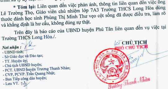 Thông tin thầy giáo đánh học sinh vẹo cột sống là hư cấu - Ảnh 2.