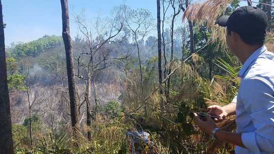200 người đang chữa cháy rừng ở Gia Lai - Ảnh 3.