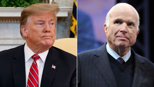 Ông Trump bất ngờ công kích Thượng nghị sĩ McCain quá cố - Ảnh 1.