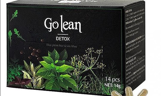 Thu hồi lô thực phẩm bảo vệ sức khỏe Go Lean Detox chứa chất cấm - Ảnh 1.