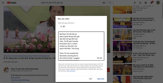Vụ chùa Ba Vàng: Cộng đồng mạng kêu gọi Youtube khóa kênh Phạm Thị Yến - Ảnh 4.
