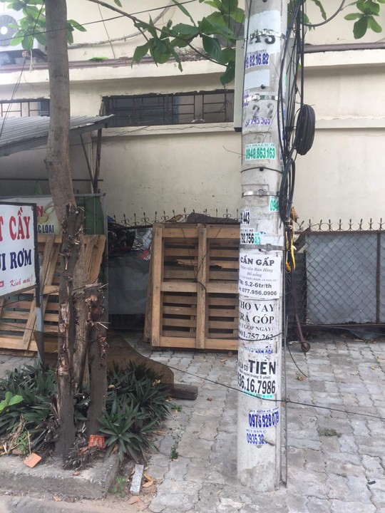 Nhếch nhác tờ rơi cho vay nặng lãi tràn lan trên đường phố Đà Nẵng - Ảnh 11.