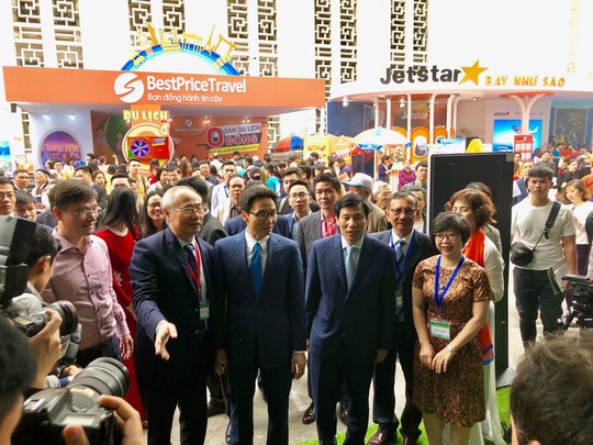 Phó Thủ tướng Vũ Đức Đam khai mạc Hội chợ Du lịch quốc tế VITM Hà Nội 2019