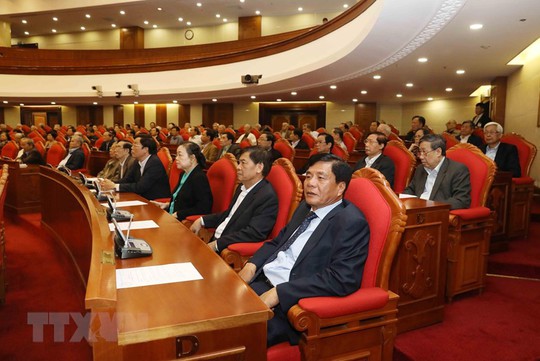 Ban Bí thư Trung ương Đảng gặp mặt cán bộ lãnh đạo nghỉ hưu - Ảnh 10.