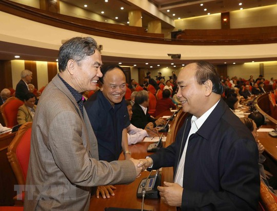 Ban Bí thư Trung ương Đảng gặp mặt cán bộ lãnh đạo nghỉ hưu - Ảnh 3.