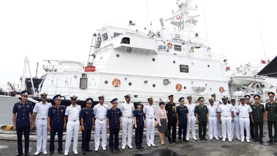 Tàu Lực lượng Bảo vệ bờ biển Ấn Độ thăm chính thức Đà Nẵng - Ảnh 2.