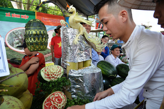 Đặc sắc Lễ hội dưa hấu lần đầu tiên ở Việt Nam - Ảnh 10.