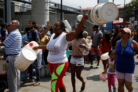 Venezuela căng thẳng vì điện, nước - Ảnh 1. Venezuela căng thẳng vì điện, nước - Ảnh 1.