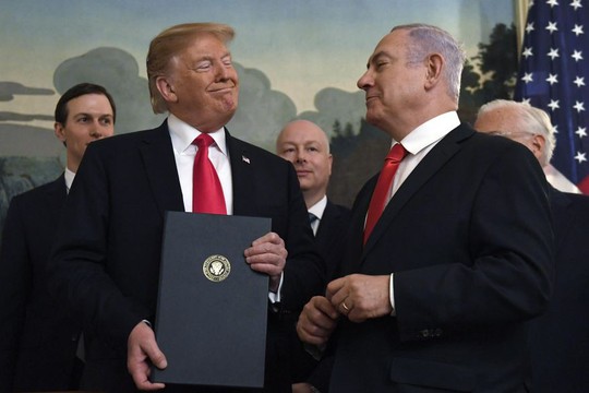 Israel tính đặt tên ông Trump cho vùng đất ở Cao nguyên Golan - Ảnh 1.