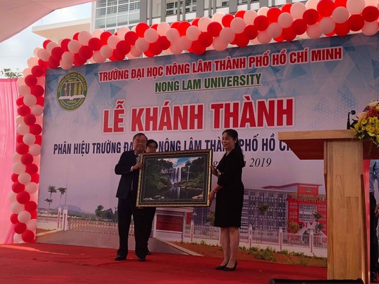 Khánh thành phân hiệu ĐH Nông lâm TP HCM tại Gia Lai - Ảnh 1.