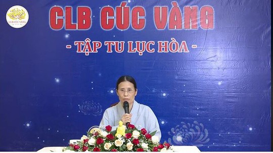 Trụ trì chùa Ba Vàng nói gì về việc bà Phạm Thị Yến tái xuất đăng đàn thuyết giảng? - Ảnh 2. Trụ trì chùa Ba Vàng nói gì về việc bà Phạm Thị Yến tái xuất đăng đàn thuyết giảng? - Ảnh 2.