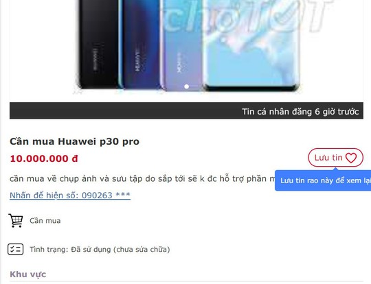 Điện thoại Huawei bị dìm giá trên thị trường - Ảnh 3.