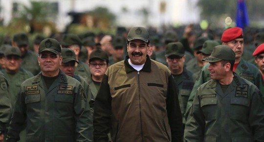 Tổng thống Venezuela yêu cầu quân đội sẵn sàng chiến đấu với Mỹ - Ảnh 1.