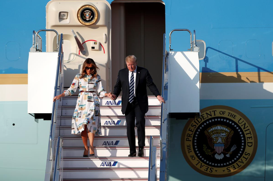 Động đất rung chuyển Tokyo trước khi ông Trump đến Nhật Bản - Ảnh 1.