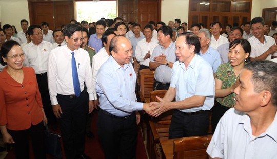 Thủ tướng Nguyễn Xuân Phúc: “Chỗ nào người dân được hưởng lợi nhiều nhất thì đầu tư” - Ảnh 1. Thủ tướng Nguyễn Xuân Phúc: “Chỗ nào người dân được hưởng lợi nhiều nhất thì đầu tư” - Ảnh 1.