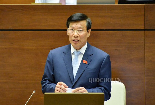 Quốc hội chất vấn Bộ trưởng Bộ VH-TT-DL Nguyễn Ngọc Thiện - Ảnh 1.