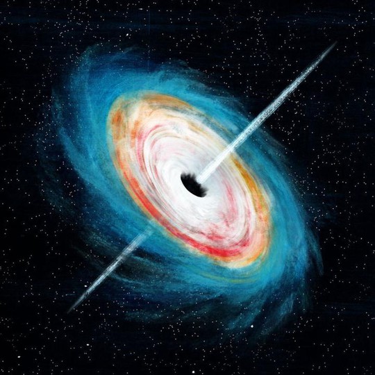 Siêu lỗ đen ma bằng 800 triệu mặt trời hé lộ hiện tượng lạ - Ảnh 1.
