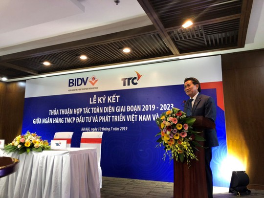 Tập đoàn TTC và BIDV hợp tác toàn diện giai đoạn 2019 - 2023 - Ảnh 1. Tập đoàn TTC và BIDV hợp tác toàn diện giai đoạn 2019 - 2023 - Ảnh 1.