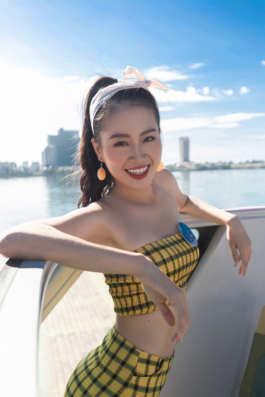 Thí sinh Hoa hậu Thế giới Việt Nam lột xác - Ảnh 4.