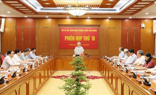 Tổng Bí thư, Chủ tịch nước chủ trì họp Ban Chỉ đạo Trung ương về phòng, chống tham nhũng - Ảnh 3.