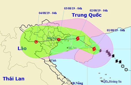 Bão số 3 mạnh thêm, giật trên cấp 12 trực chỉ vào Quảng Ninh-Hải Phòng - Ảnh 1.