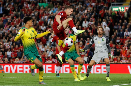 Khai mạc Ngoại hạng Anh, Liverpool hủy diệt tân binh Norwich - Ảnh 2.