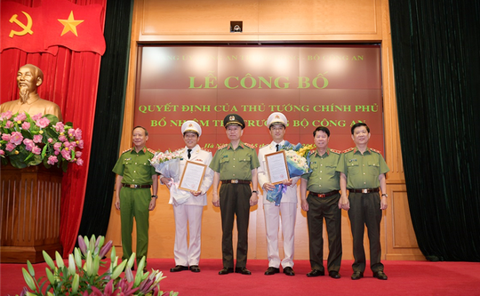 Trung tướng Lương Tam Quang và Thiếu tướng Nguyễn Duy Ngọc trở thành 2 tân Thứ trưởng Bộ Công an - Ảnh 1.