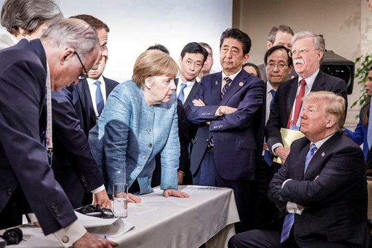 Nguy cơ chia rẽ bao trùm hội nghị G7 - Ảnh 1.