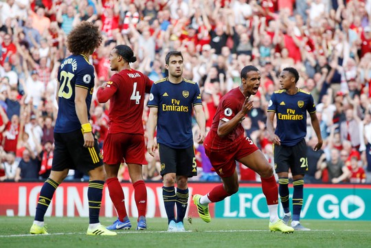 David Luiz phá Arsenal, Liverpool thắng tưng bừng ở Anfield - Ảnh 4.