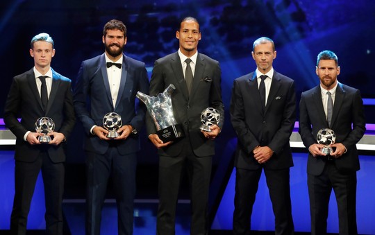 Van Dijk xuất sắc nhất châu Âu, Messi và Ronaldo lại thất bại - Ảnh 6.