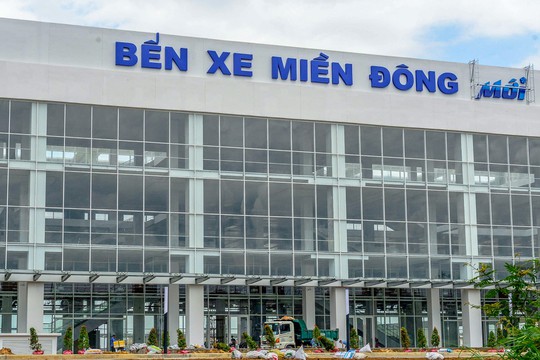 Cận cảnh Bến xe miền Đông mới hiện đại tầm khu vực sắp hoạt động - Ảnh 4.