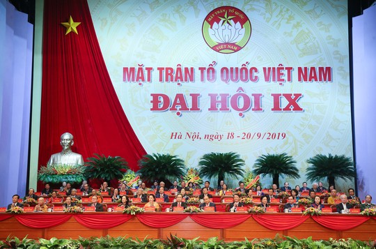 Khai mạc Đại hội đại biểu toàn quốc Mặt trận Tổ quốc Việt Nam lần thứ IX - Ảnh 1.