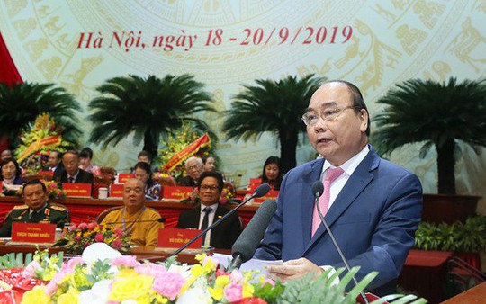 Thủ tướng Nguyễn Xuân Phúc mong Mặt trận phản biện sắc sảo, chân tình - Ảnh 1.