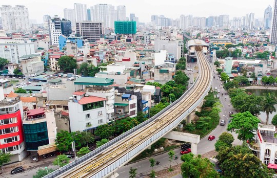 Cận cảnh đường sắt Cát Linh-Hà Đông tiến độ kiểu rùa bò hơn thập kỷ - Ảnh 6.