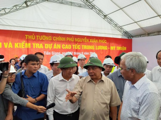 Thủ tướng: Không để cao tốc Trung Lương - Mỹ Thuận lỡ hẹn - Ảnh 1.