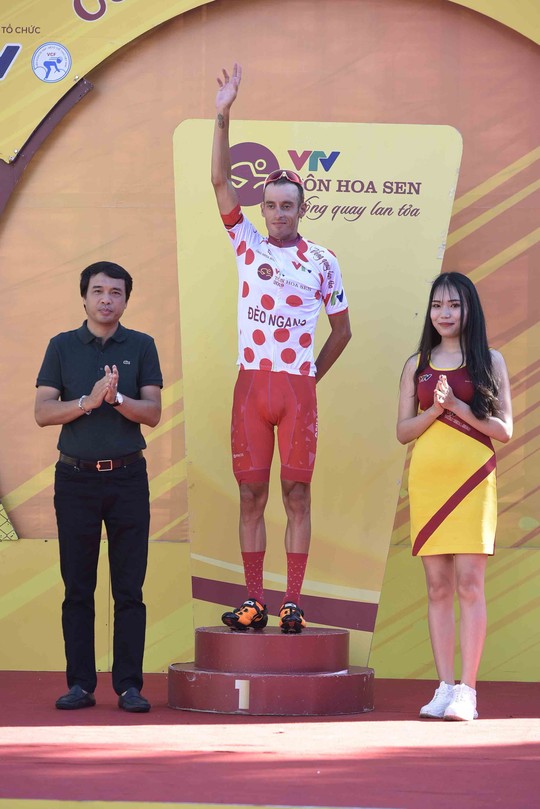 Loic Desriac đoạt áo vàng chung cuộc giải xe đạp quốc tế VTV Cúp 2019 - Ảnh 5.