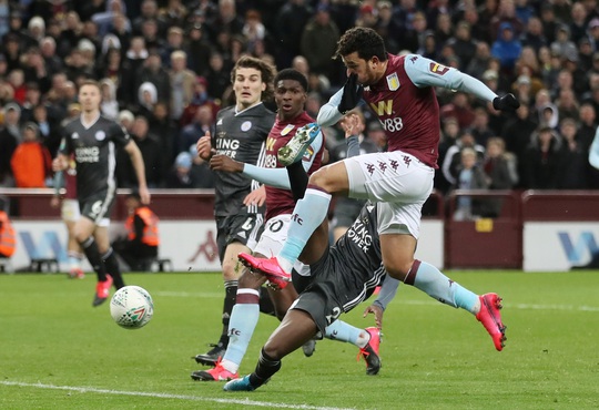 Thắng nghẹt thở Leicester, Aston Villa vào chung kết League Cup - Ảnh 5.