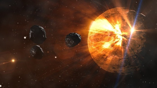 May mắn ngay ngày 1-1, trái đất thoát khỏi một cú nổ lớn với 4 tiểu hành tinh - Ảnh 1.