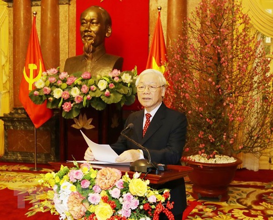 Tổng Bí thư, Chủ tịch nước Nguyễn Phú Trọng: Chung sức đồng lòng vì một Việt Nam cường thịnh - Ảnh 1.