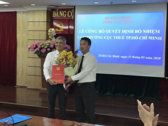 Ông Lê Duy Minh giữ chức Cục trưởng Cục Thuế TP HCM - Ảnh 1.