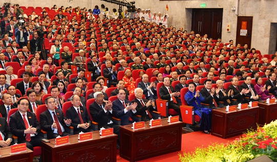 Tổng Bí thư, Chủ tịch nước Nguyễn Phú Trọng dự và chỉ đạo Đại hội Đảng bộ TP Hà Nội XVII - Ảnh 2.