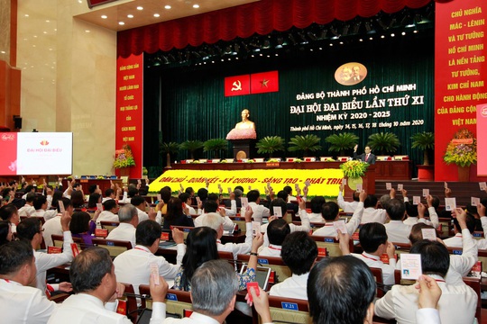 Đại hội đại biểu Đảng bộ TP HCM nhiệm kỳ 2020-2025 họp phiên trù bị - Ảnh 4.